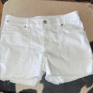 Tommy Bahama Ella Twill , Stretch White Denim Women Shorts